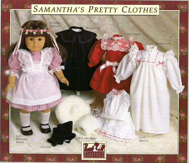 The outfits and items from Samantha's Patterns.
