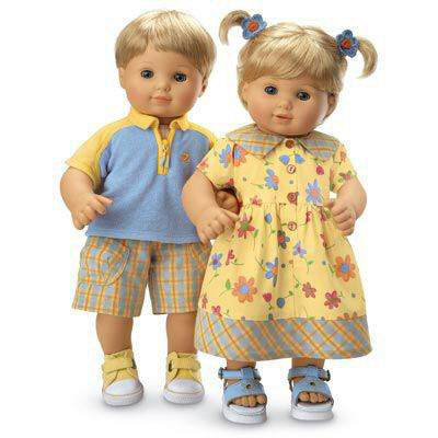 american girl doll baby twins