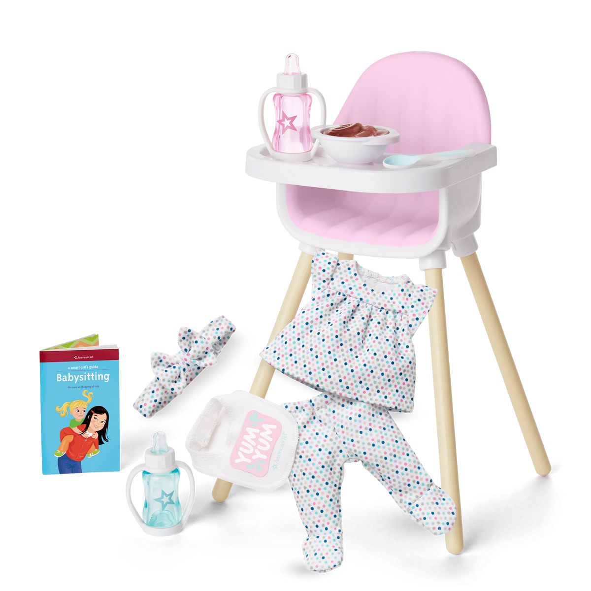 Little Bitty Baby Layette and High Chair Set American Girl Wiki Fandom