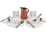Ironstone Compote Set