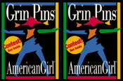 The outside cover of the Grin Pin contest form (1994-1995).