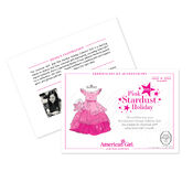 Certificate of authenticity used for both dolls.