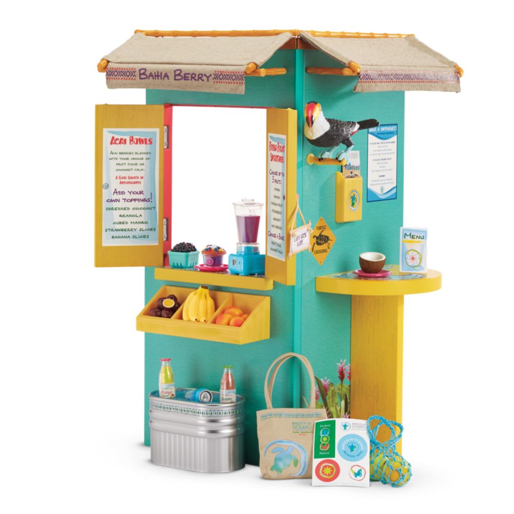 American girl sales smoothie stand