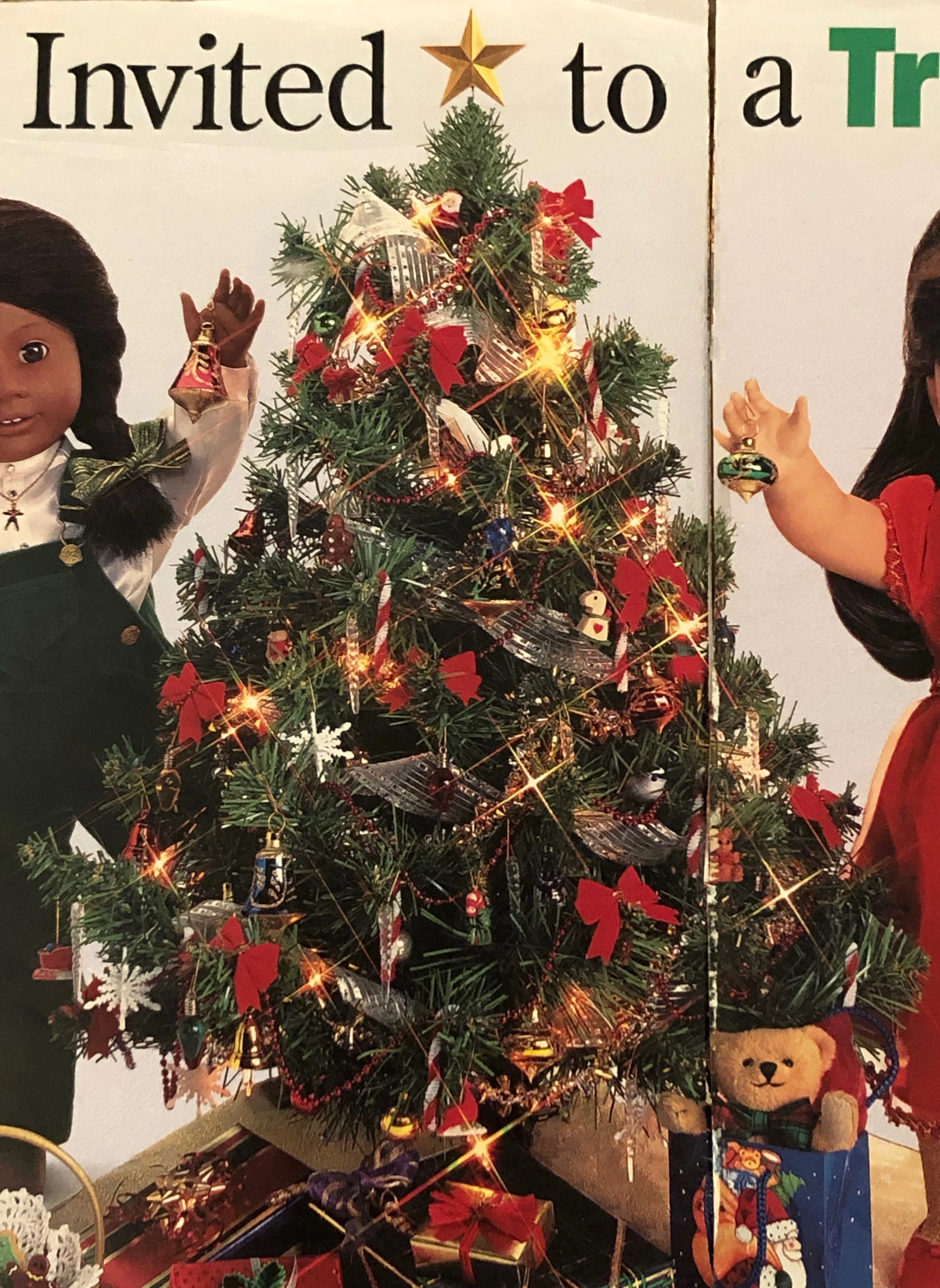 american girl christmas ornament