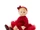 Crimson Sparkle Sweater Dress (BB)
