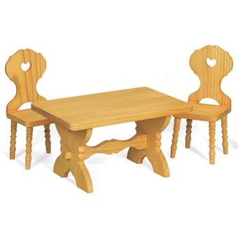 american girl doll table chair