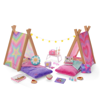 The Glamping Girls Sleepover Set.
