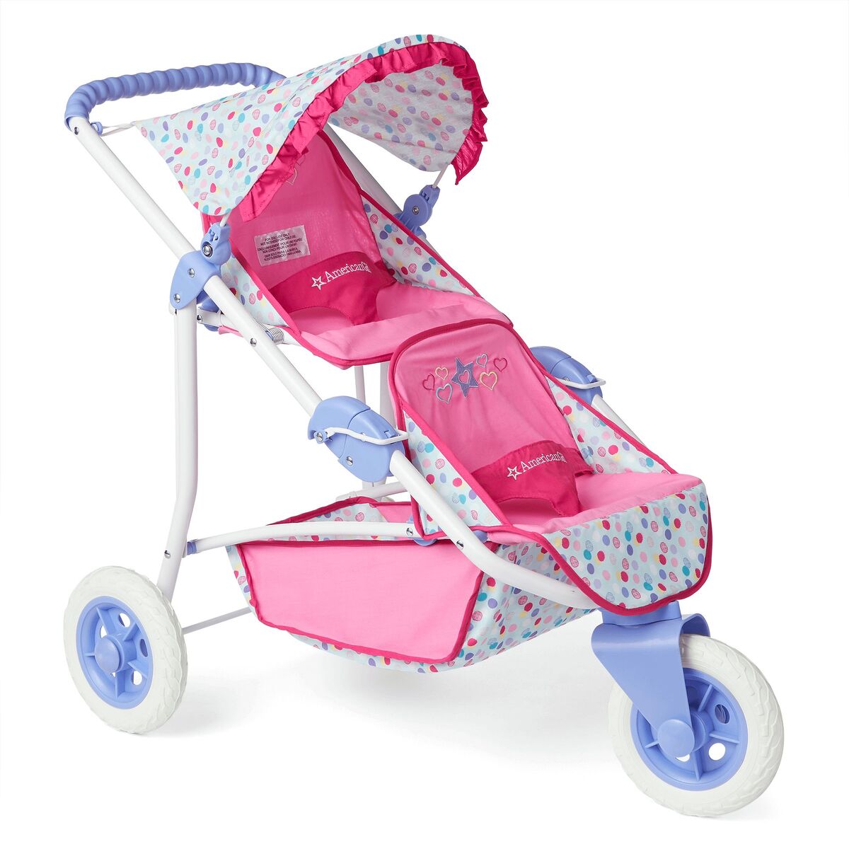 American girl shop baby stroller