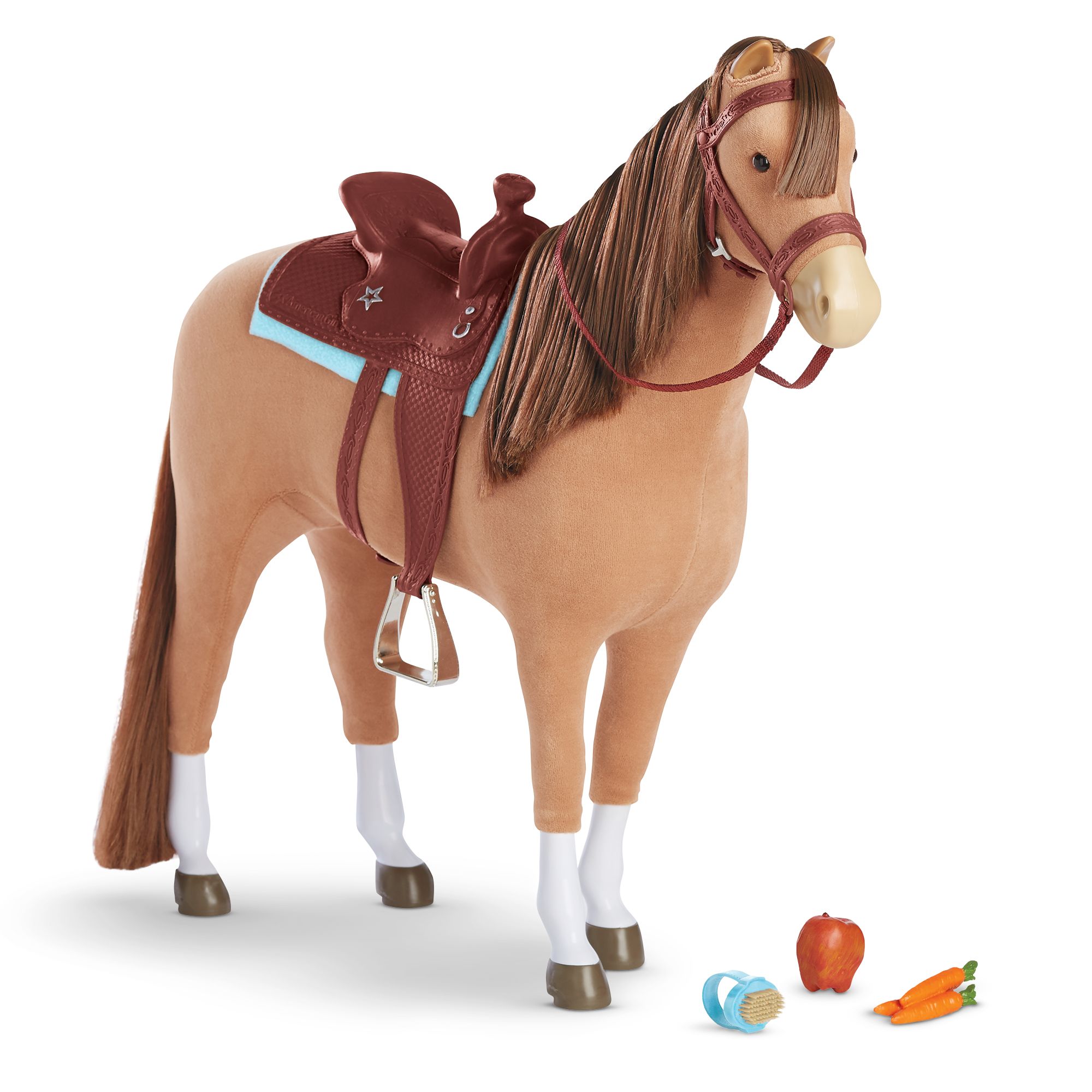 american girl horse and saddle set