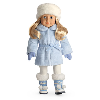 American girl snow store flurry outfit