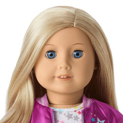 American girl store doll blonde hair