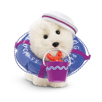 american girl doll beach set