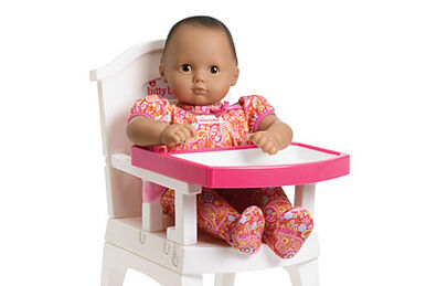 American girl bitty's high chair hotsell