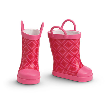 american girl doll rain boots