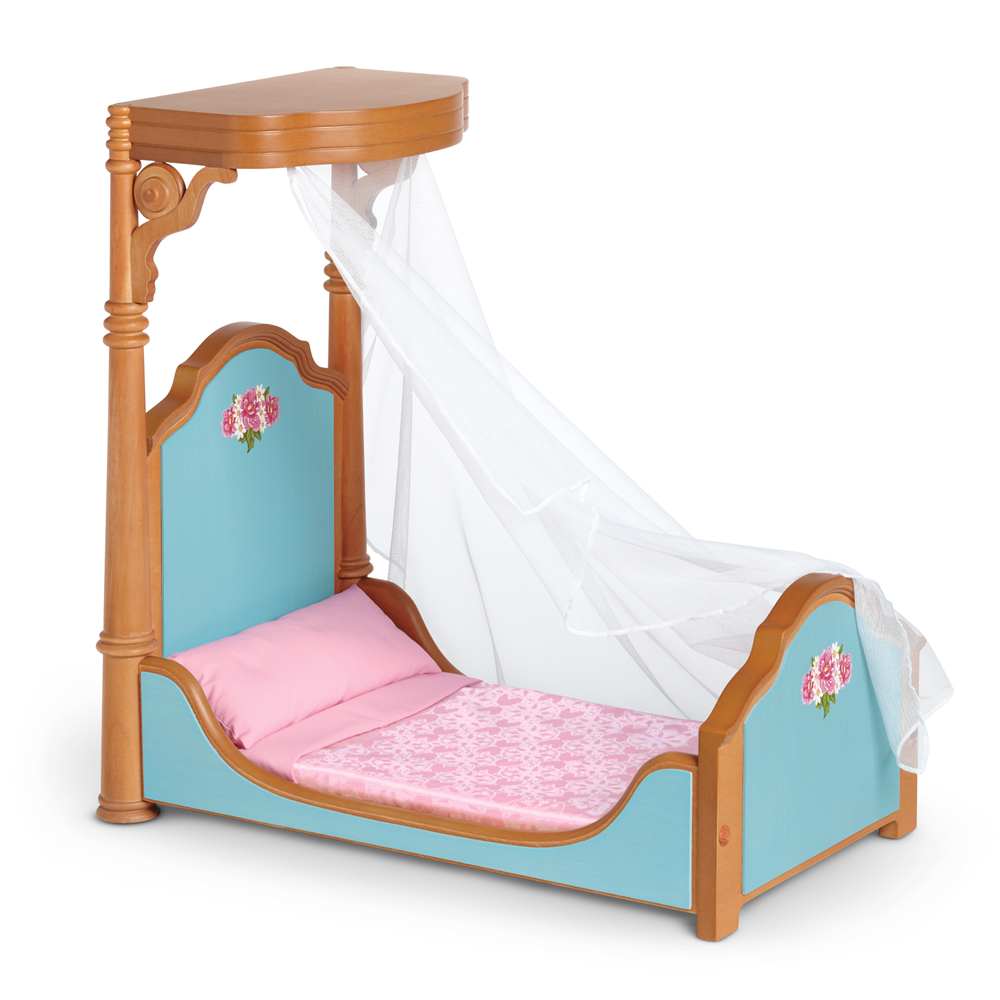 american girl canopy bed