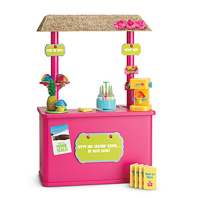 The Queen's Treasures American Coconut Smoothie Shaved Ice Stand Fits 18  Girl Doll Furniture & Accessories - Bed Bath & Beyond - 11641690