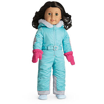 american girl doll skis