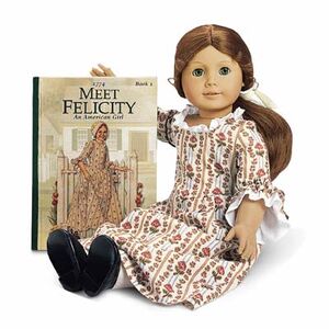 Elizabeth Felicity American Girl Doll Meet Cream Socks ONLY Retired 