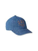The Gap Logo Denim Baseball Hat for children.