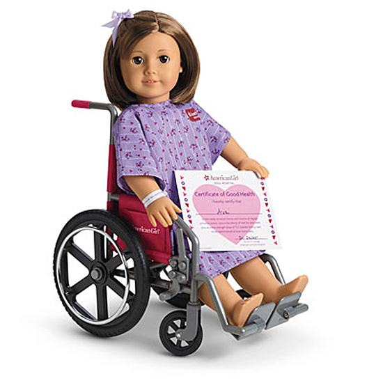 American girl hot sale doll doll hospital