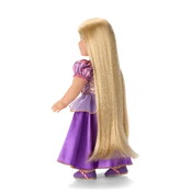 Back view of dress and hair.
