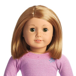 American girl doll cheap brown hair green eyes