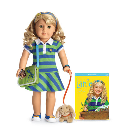 American Girl 2010 Lanie Nature Doll Butterfly and Garden Outfit 2 Outfits Set for sale online 
