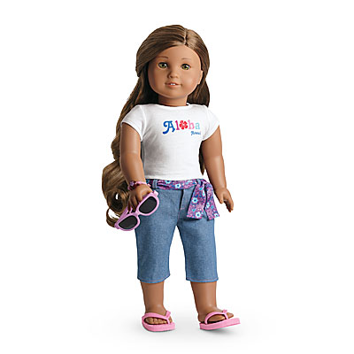 American girl hawaiian sale outfit