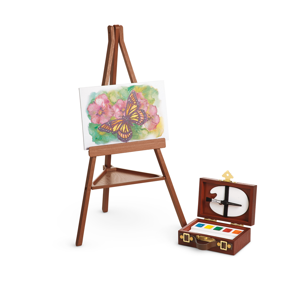 American girl shop art easel