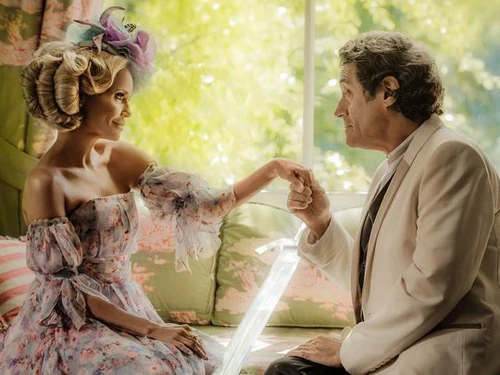 Kristin Chenoweth as Easter and Ian McShane as Mr. Wednesday
