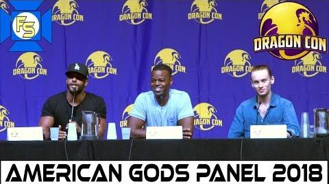 American Gods Panel (Ricky Whittle, Demore Barnes, Bruce Langley) - Dragon Con 2018
