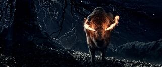 Flaming eyed white buffalo 1x01