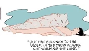 Comic wolf 2.jpg (33 KB) Wolf with Laura