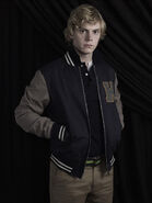 Evan Peters in the role of Kyle Spencer (Coven)