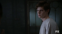 Evan Peters as Kit Walker on American Horror Story Asylum S02E01 9