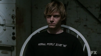 S01E01 Evan Peters as Tate Langdon American Horror Story 6