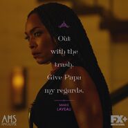 S8E10 Quote Poster - Marie Laveau