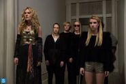 Go to Hell (Misty Day, left; her Miss Robichaux's Academy friends, right)