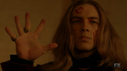 Michael Langdon American Horror Story Wiki Fandom Mead (kathy bates) is faking radiation stunts to literally get away with. michael langdon american horror story