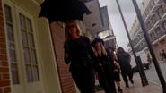 Fiona leading the coven through New Orleans