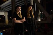 The Sacred Taking (Madison Montgomery, left. Zoe Benson, right)