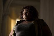 Gabourey Sidibe in the role of Queenie (Coven)