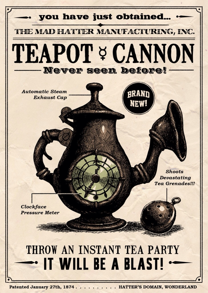 Teapot Cannon, Alice Wiki