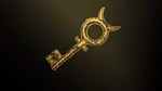 The second key, with the sign for Mercury.