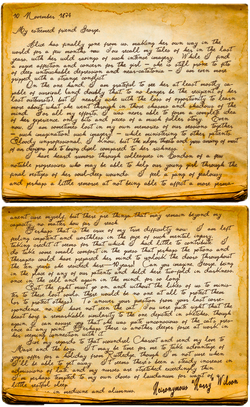 Letter to George