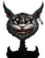 Cheshire Cat in the Storybook.