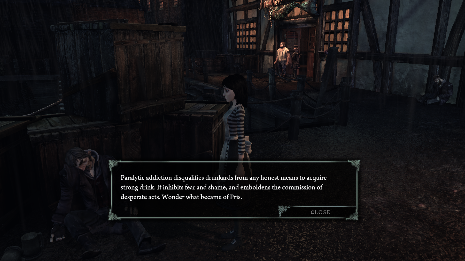 End of the Adventure, American Mcgee's Alice Is dead.