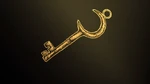 The third key, with the sign for Luna.