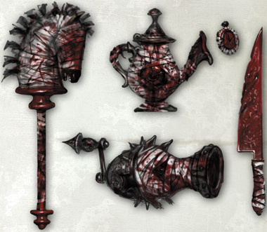 Alice:Madness Returns ALL DLC DRESSES AND WEAPONS! 