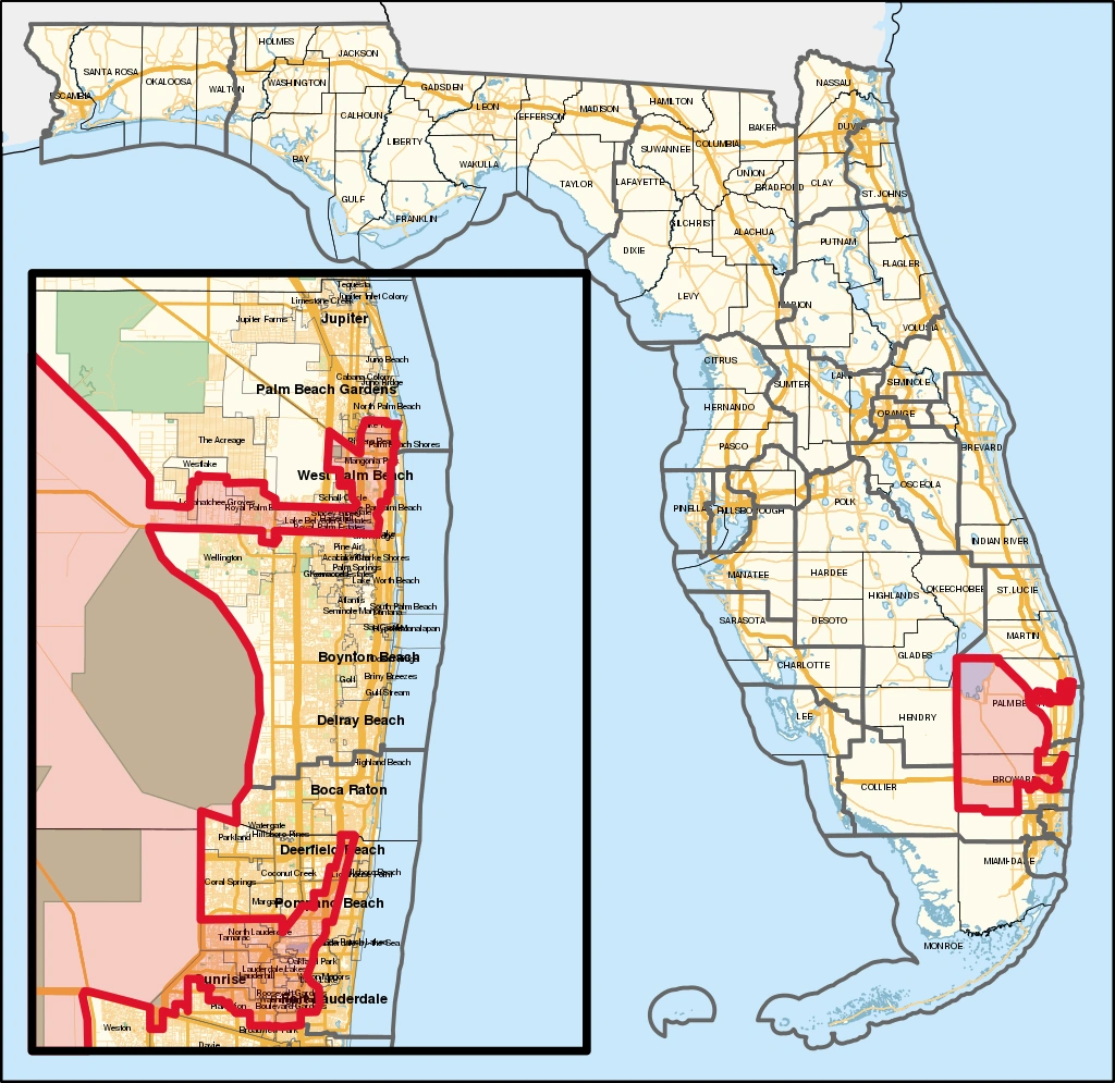 Florida's 20th congressional district American Politics Wiki Fandom